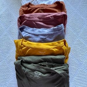 Madewell Tee Bundle 6 M
